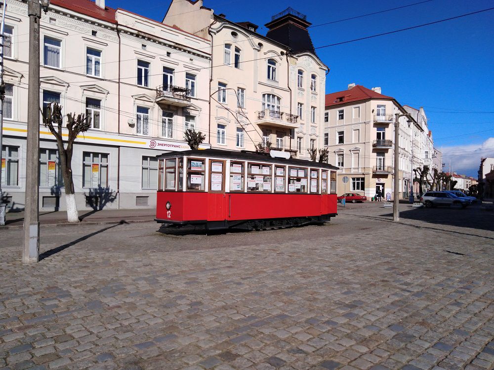 Памятник тильзитскому трамваю